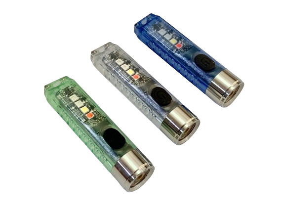 S11 Multi-Function Keychain Flashlight (3 Pack Bundle)