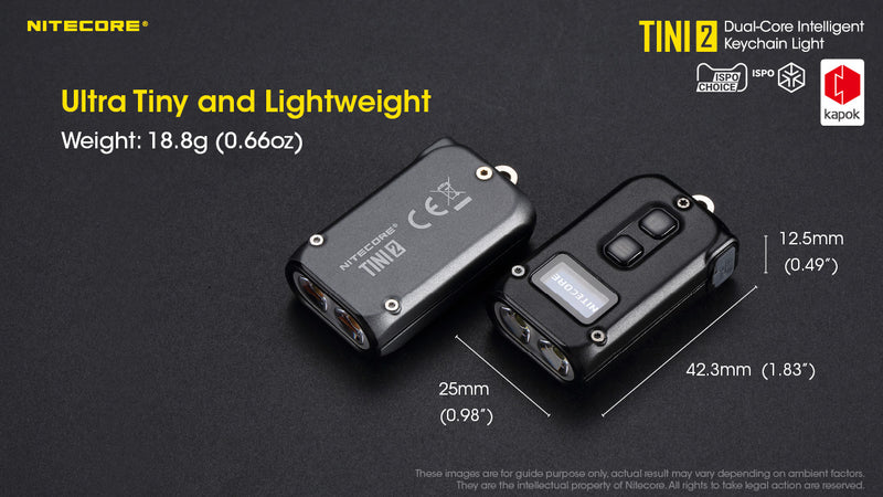 TINI2 SS Limited Gold Edition Keychain Light