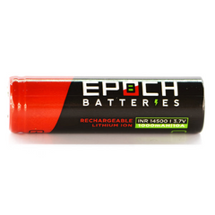 Epoch 14500 1000mAh 10A - Button Top Rechargeable Battery