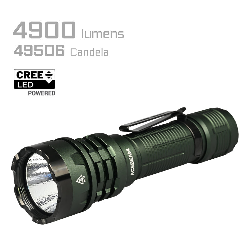 Acebeam Defender P17 Dark Green 4900 Lumens