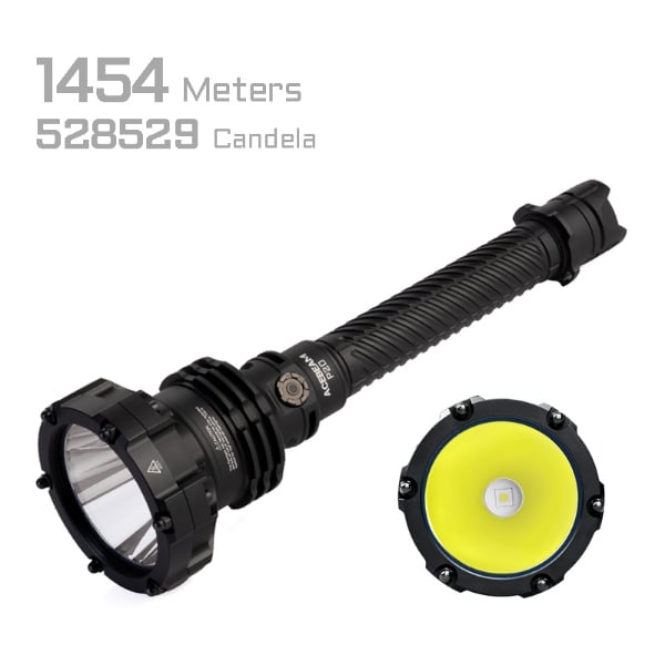 Acebeam P20 SFT-90X LED Professional Long Distance Flashlight 5600 Lumens