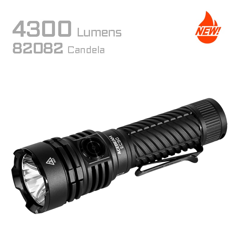 Acebeam EC90 Long Range EDC Flashlight 4300 Lumens