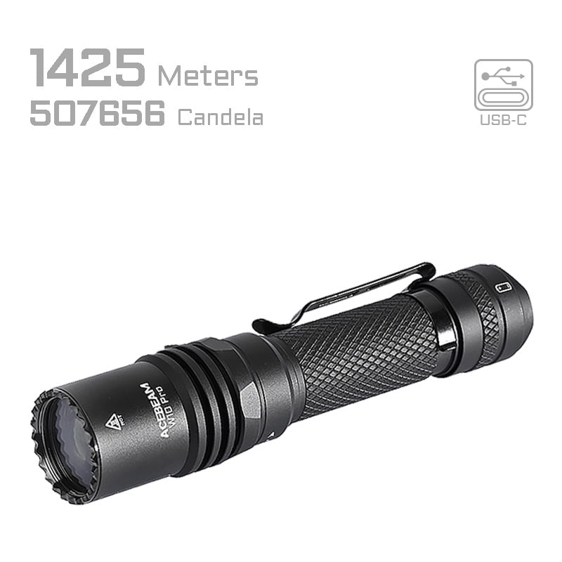 Acebeam W10 Pro LEP Flashlight 750 Lumens