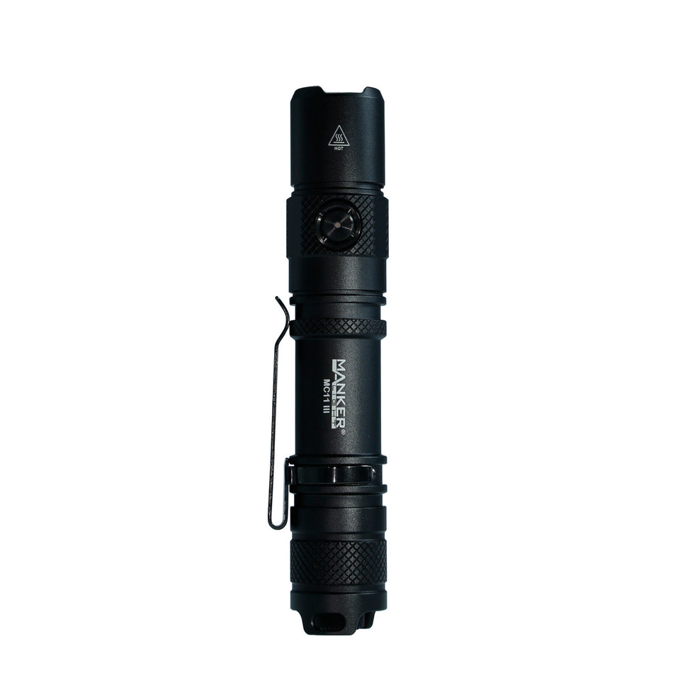 Manker MC11 III USB-C Rechargeable Tactical Flashlight – 1400 Lumens Long-Throw EDC Light