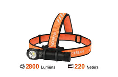 Acebeam H15 2.0 Dual Light Source Rechargeable Headlamp 2800 Lumens