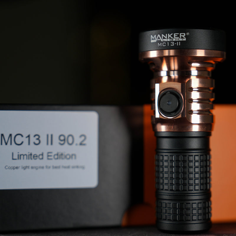 Manker MC13 II 90.2 LED Copper/Black Limited Edition 4000 Lumens