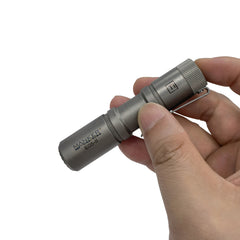 Manker E05 II Ti Titanium Bead Blasted EDC Flashlight CW & NW