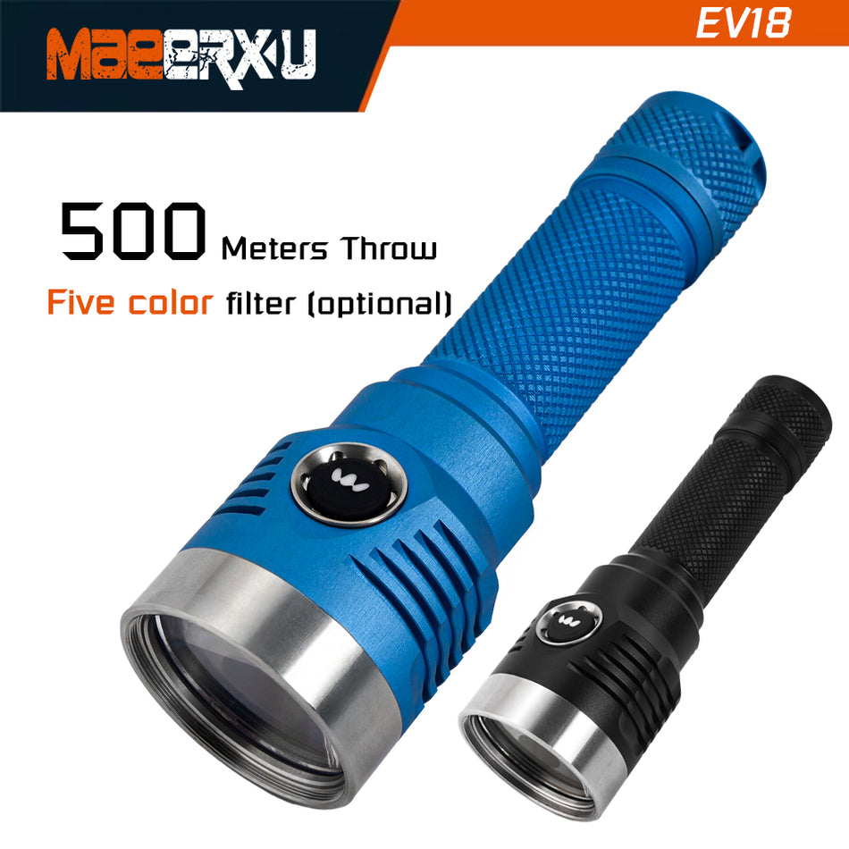 Maeerxu EV18 Long Range SFT40 6500K LED Flashlight 2000+ Lumens