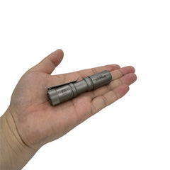 Manker E05 II Ti Titanium Bead Blasted EDC Flashlight CW & NW