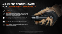 Acebeam E75 Quad-Core High Output Flashlight 4500 Lumens (Copper Limited Edition)