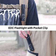 Sofirn SC29 EDC Flashlight 3000 Lumens with Vapcell K40 FT Battery