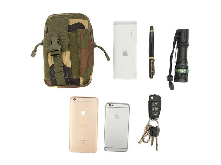 Molle EDC Pouch (Woodland Camo)