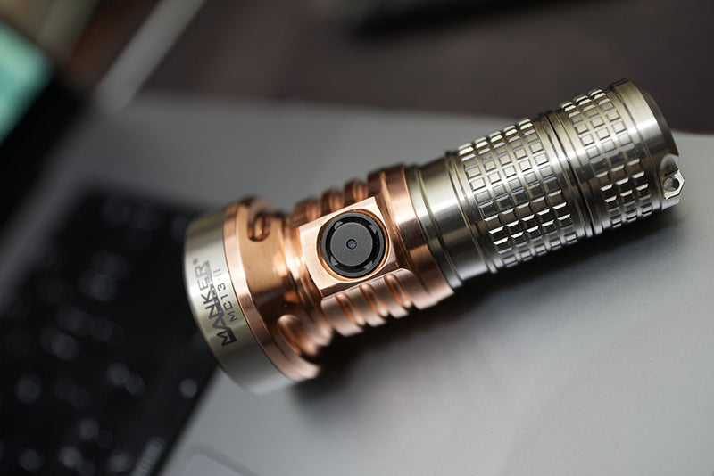 Manker MC13 II SBT90.2 LED Titanium & Copper 4500 Lumens