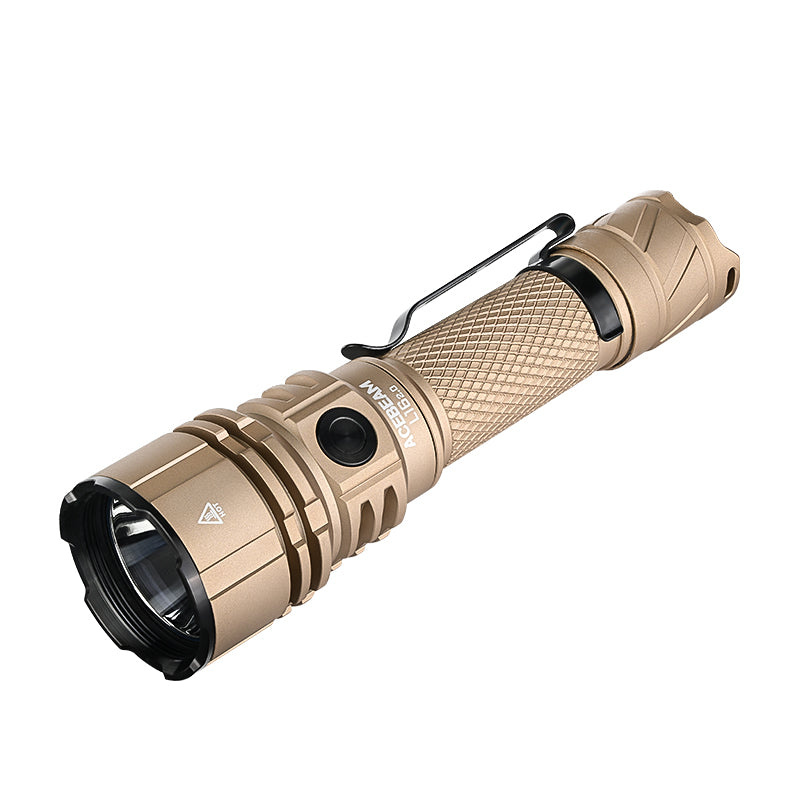 Acebeam L16 2.0 Tactical Flashlight with SFT-42R LED 3000 Lumens (Desert)