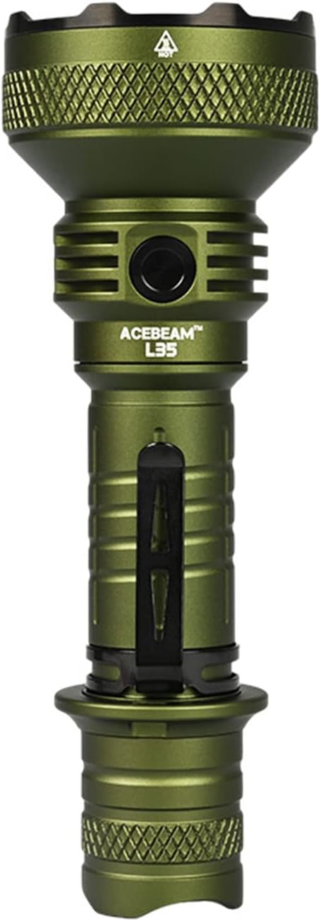Acebeam L35 Tactical Flashlight 5000 Lumens (Dark Green 1st Gen)