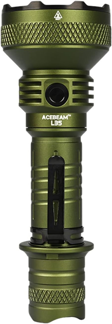 Acebeam L35 Tactical Flashlight 5000 Lumens (Dark Green)