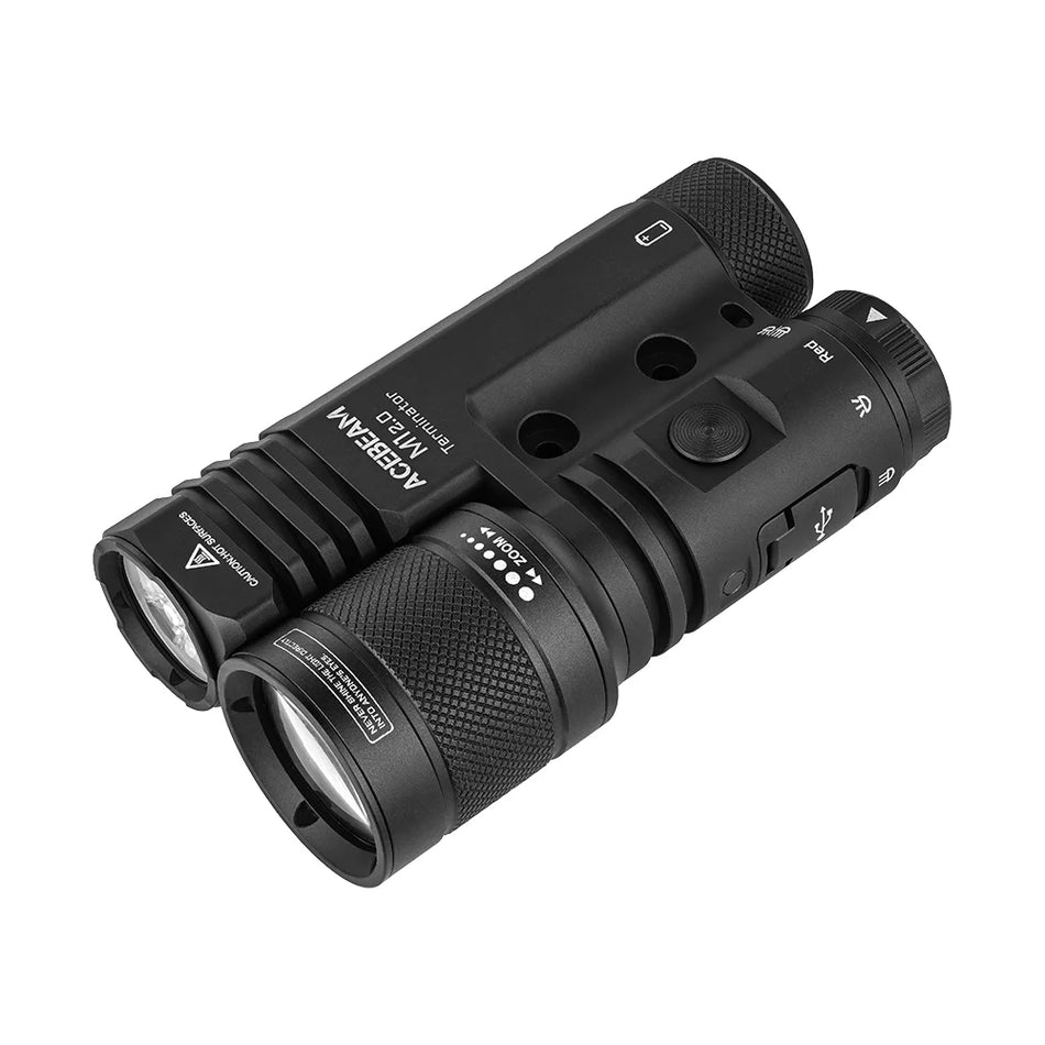 Acebeam Terminator M1 2.0 Dual Head LEP/LED Flashlight