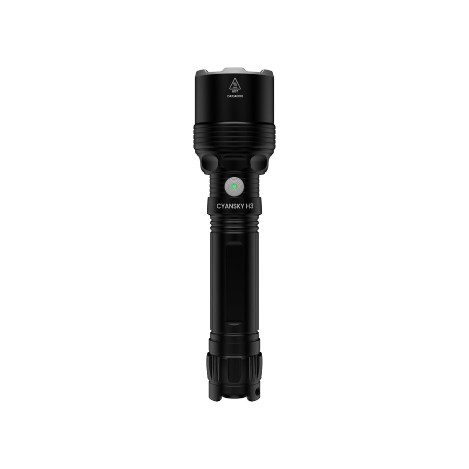 Cyansky H3 V2.0 Multi-Color Long-Range Hunting Flashlight 1600 Lumens