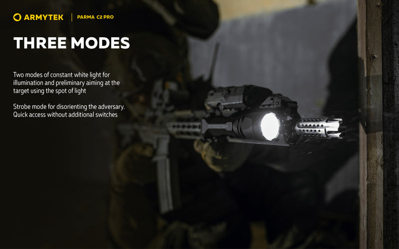 Armytek Parma C2 PRO 1500 Lumens
