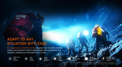 Acebeam X25 High-Power Long Range Flashlight 22000 Lumens