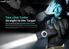 Cyansky ARK II Multi-Light Source EDC Flashlight 1500 Lumens