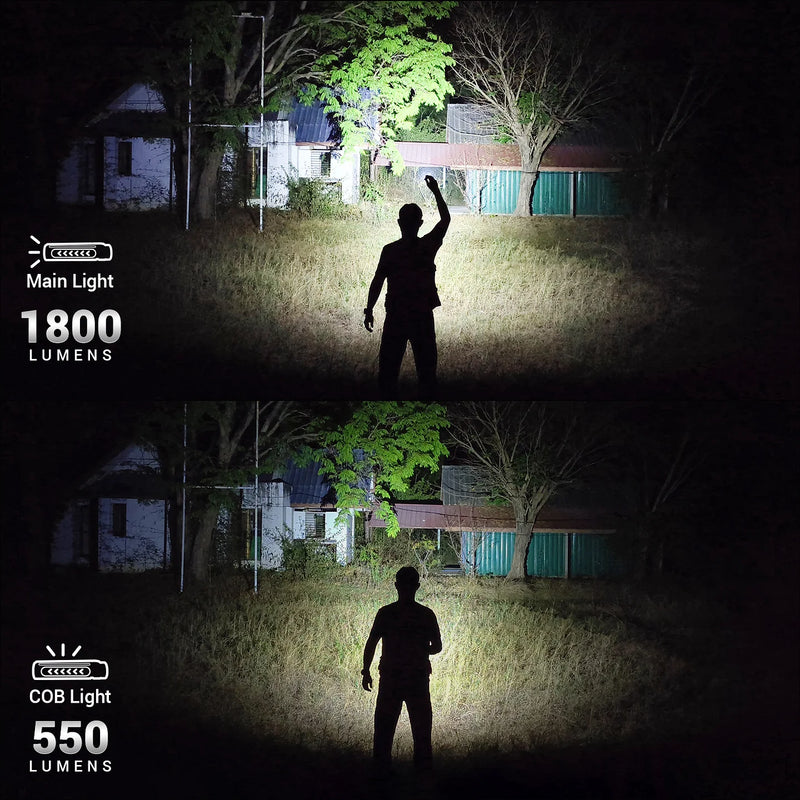 Sofirn IF24 Pro Flashlight 1800 Lumens SFT40 Buck Driver RGB Light