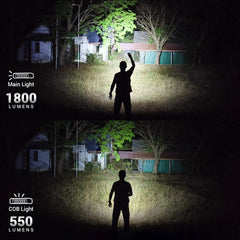 Sofirn IF24 Pro Flashlight 1800 Lumens SFT40 Buck Driver RGB Light