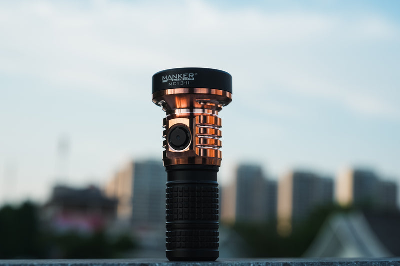 Manker MC13 II 90.2 LED Copper/Black Limited Edition 4000 Lumens