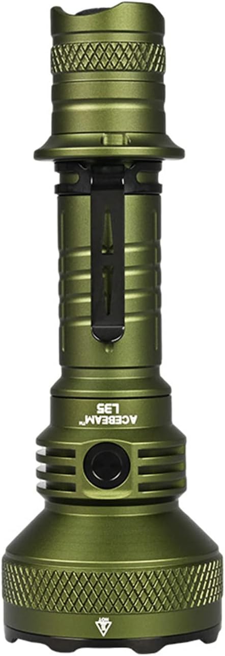 Acebeam L35 Tactical Flashlight 5000 Lumens (Dark Green 1st Gen)