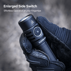 Sofirn SC29 EDC Flashlight 3000 Lumens with Vapcell K40 FT Battery