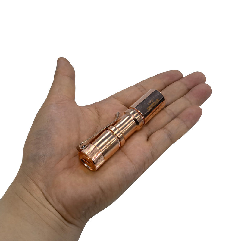 Manker E05 II Cu 1300 Lumens Copper EDC Flashlight CW 6500K