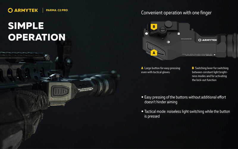 Armytek Parma C2 PRO 1500 Lumens