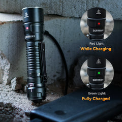 Sofirn SK1 Long-Range Tactical Flashlight 1300 Lumens