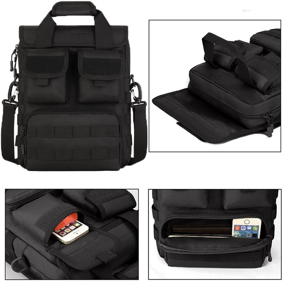 Tactical Messenger Bag Men's Molle EDC Sling Shoulder Briefcase Pack Men's Handbag