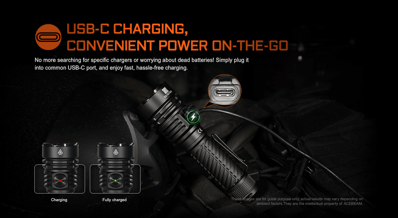 Acebeam EC90 Long Range EDC Flashlight 4300 Lumens