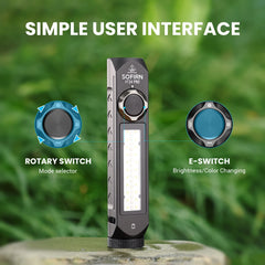 Sofirn IF24 Pro Flashlight 1800 Lumens SFT40 Buck Driver RGB Light