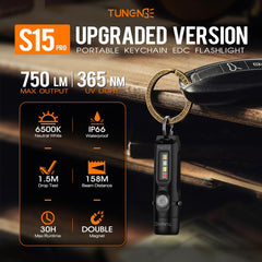 Cyansky S15Pro EDC Keychain Flashlight 750 Lumens