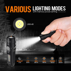 Cyansky S15Pro EDC Keychain Flashlight 750 Lumens