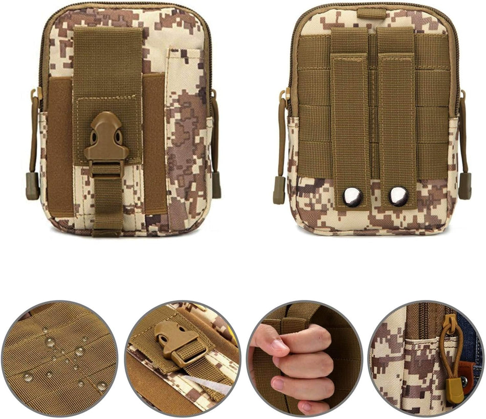 Molle EDC Pouch (Desert Digital)