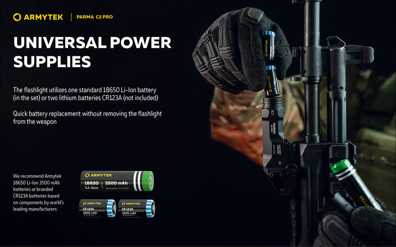 Armytek Parma C2 PRO 1500 Lumens