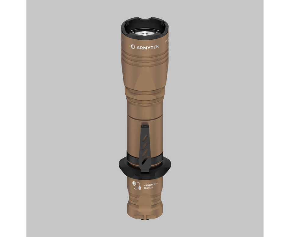 Armytek Dobermann Pro Magnet USB Sand (Warm) 1400 Lumens