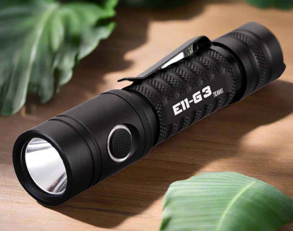 Powertac E11 GEN3 EDC Flashlight 2020 Lumens