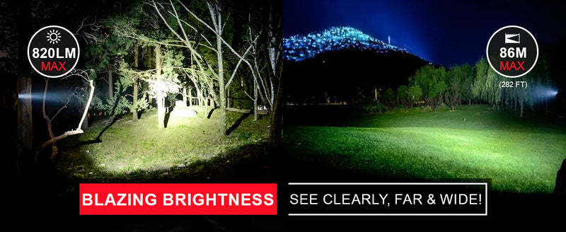 Powertac E3R Nova- EDC Rechargeable Flashlight 820 Lumens