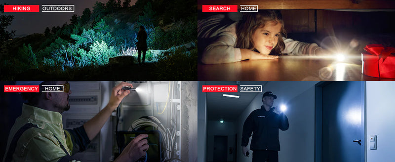 Powertac E3R Nova- EDC Rechargeable Flashlight 820 Lumens