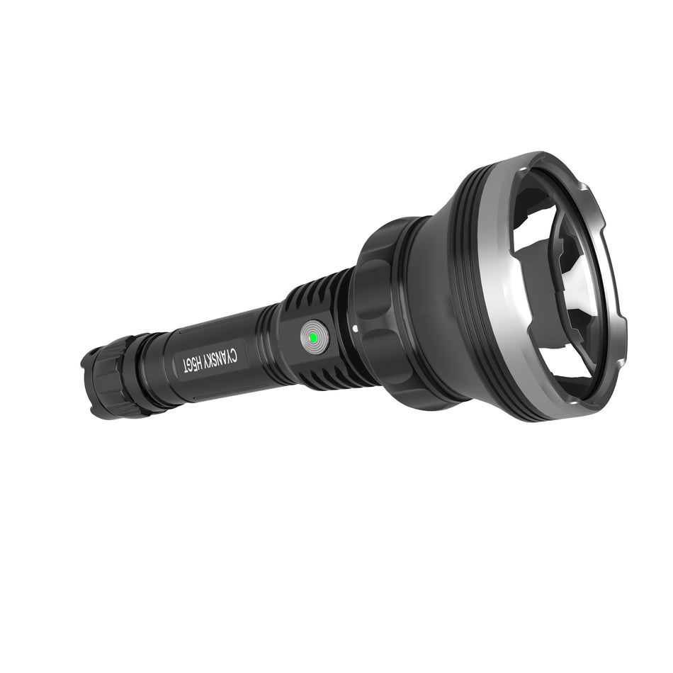 Cyansky H5GT Multi-Color Long Range Hunting Flashlight (Green+White) & (Red+White)