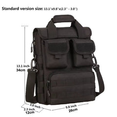 Tactical Messenger Bag Men's Molle EDC Sling Shoulder Briefcase Pack Men's Handbag