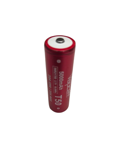 Vapcell T50 21700 5000mAh 20A/35A Rechargeable Li-ion Button Top Battery