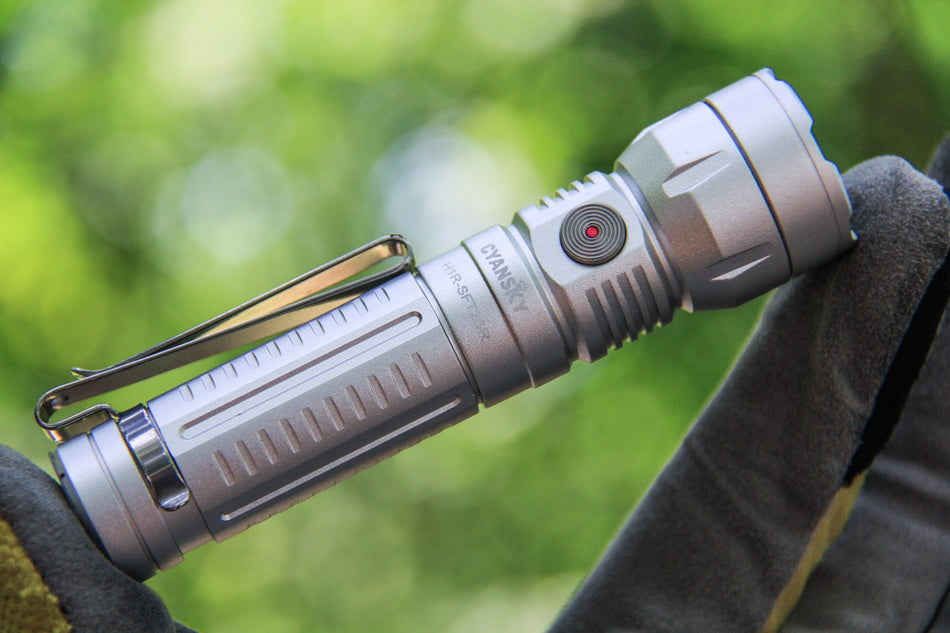 Cyansky H1R-SFT25R Multifunctional Rechargeable EDC Flashlight 1000 Lumens