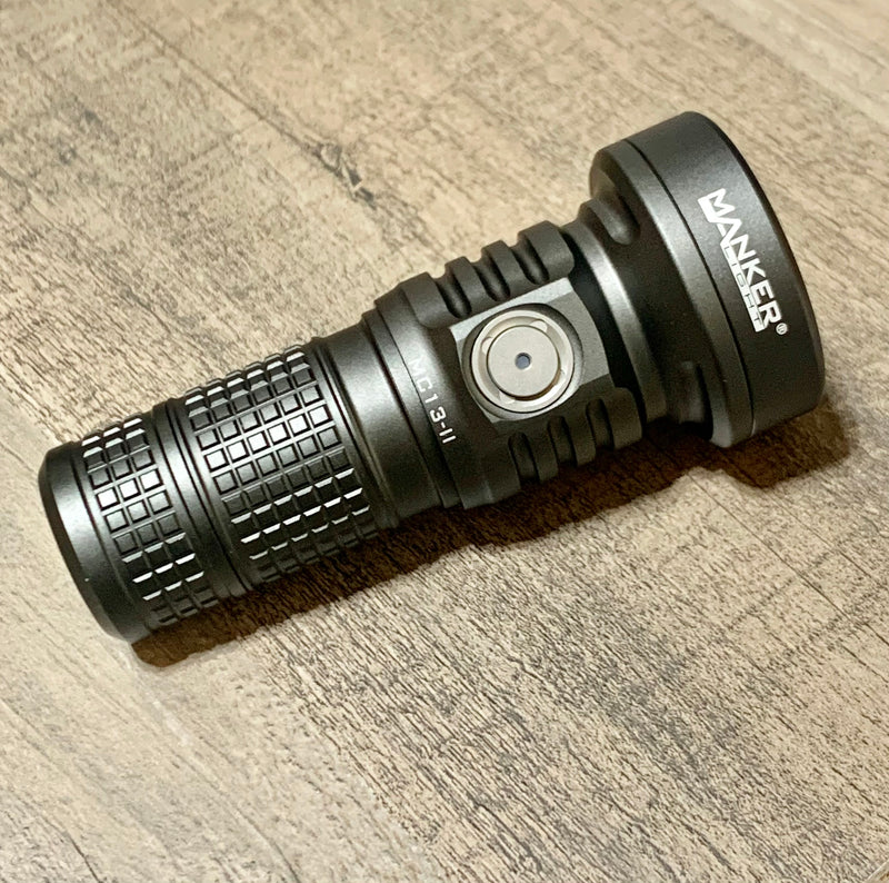 Manker MC13 II 90.2 LED 4000 Lumens with Battery (Metal Grey)