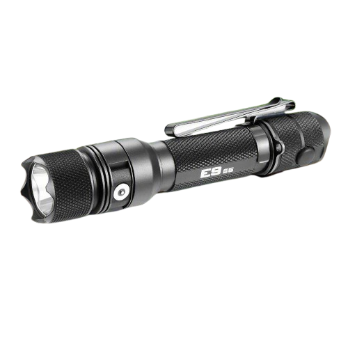 Powertac E9 GEN5 Long Throw 3000 Lumen Tactical EDC Flashlight